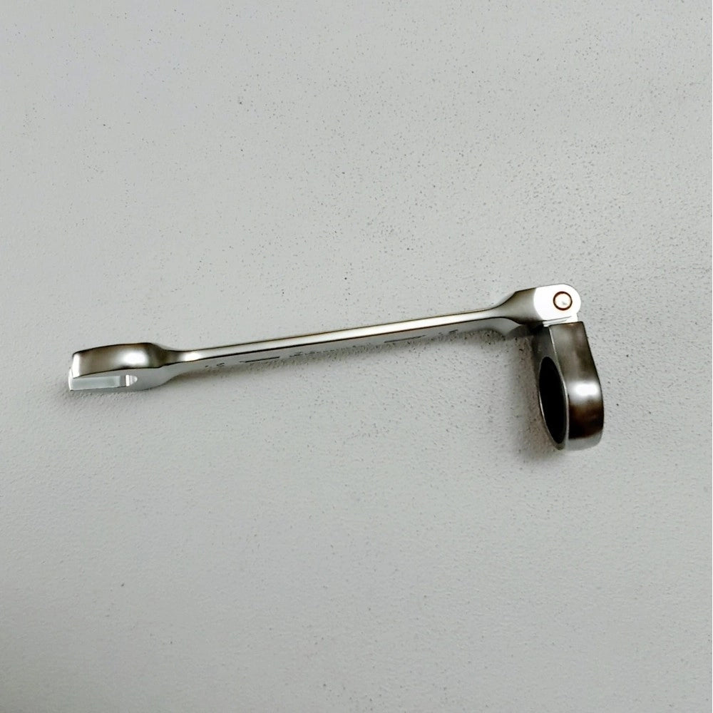 Benman 15mm chiave combinata a cricchetto snodata professionale