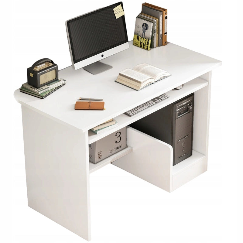 Scrivania Bianca 80x40x74 cm Ideale per Studio