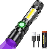 Lampada da tasca a batterie – Lampada da tasca a batterie – Lampada da tasca LED – Lampada da tasca portatile – Campeggio – Outdoor – Illuminazione di emergenza – Casa – Auto – Lavoro – Adulti – Illuminazione – Lampada da tasca