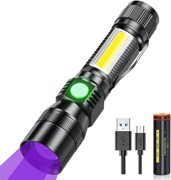 Lampada da tasca a batterie – Lampada da tasca a batterie – Lampada da tasca LED – Lampada da tasca portatile – Campeggio – Outdoor – Illuminazione di emergenza – Casa – Auto – Lavoro – Adulti – Illuminazione – Lampada da tasca