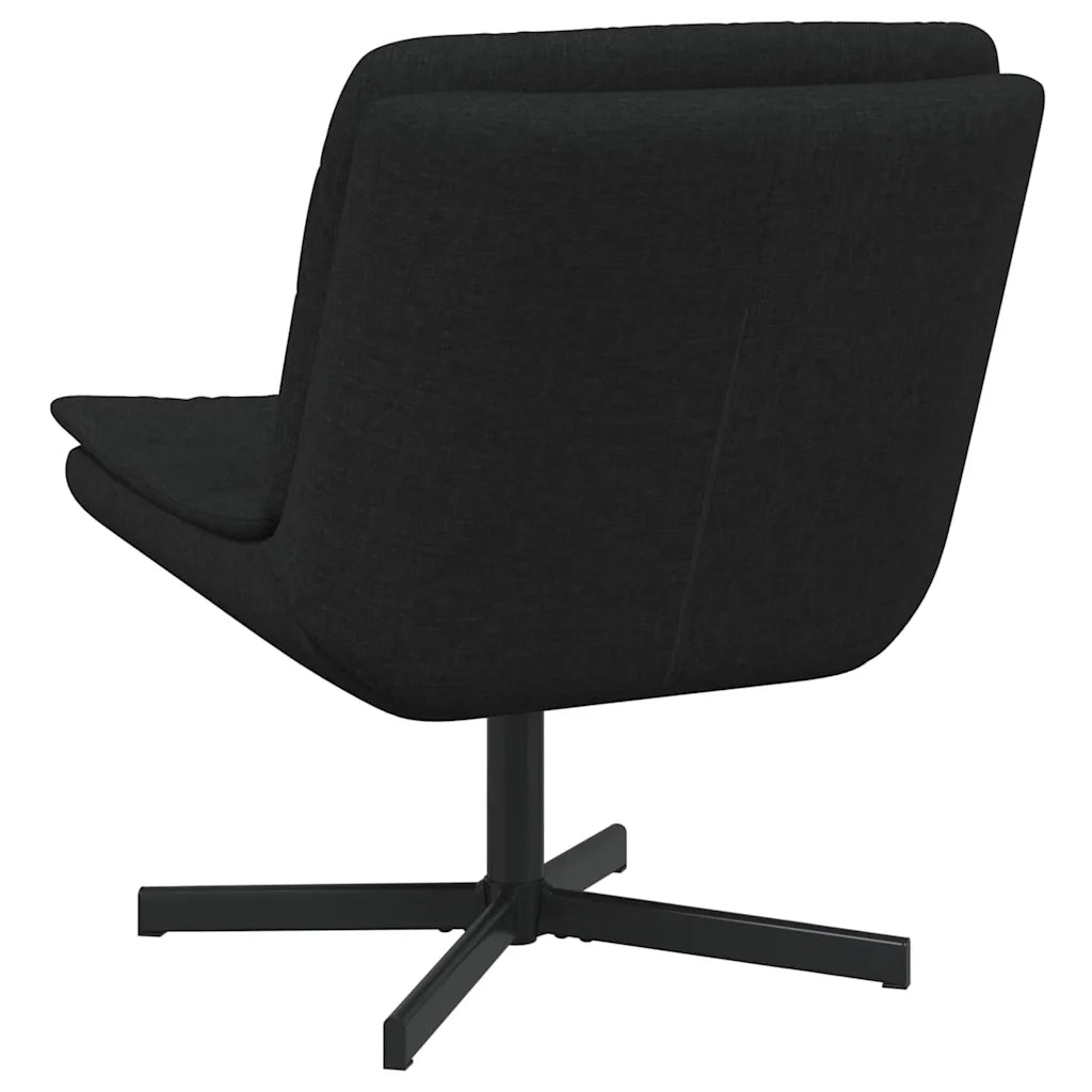 Sedia girevole Nero 63 x 75 x 76 cm Tessuto CFW9756728