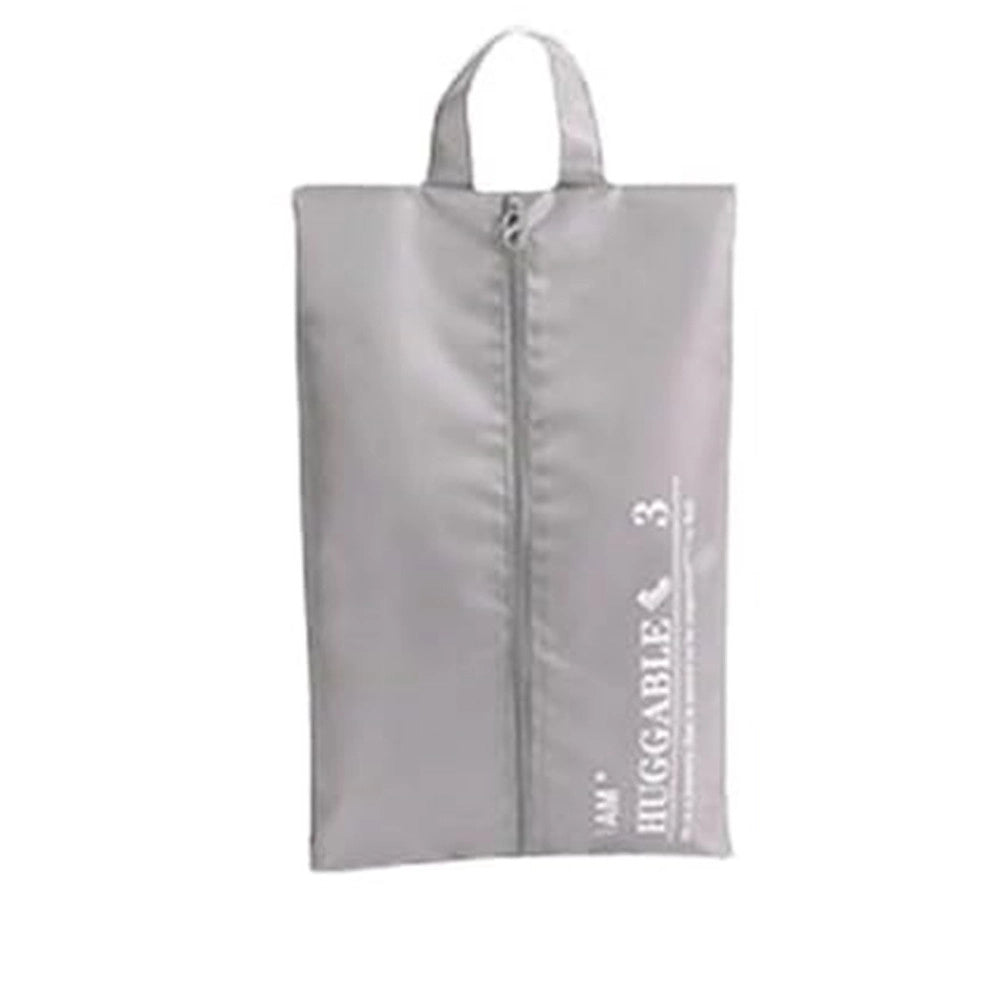 Trade Shop - Organizer Viaggio Casa Borsa Impermeabile Organizzatore Valigia Grigio 38x23x12cm 87711 -