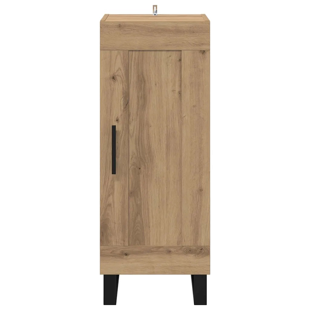 Credenza-Buffet-Armadio da cucina Rovere artigianale 34,5 x 34 x 90 cm 772303