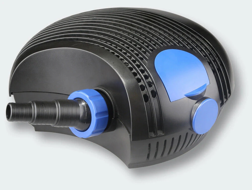 Pompa per acqua per laghetto ecologico per filtrazione koi e ruscelli 10000 litri all'ora 80 watt 16_0001998