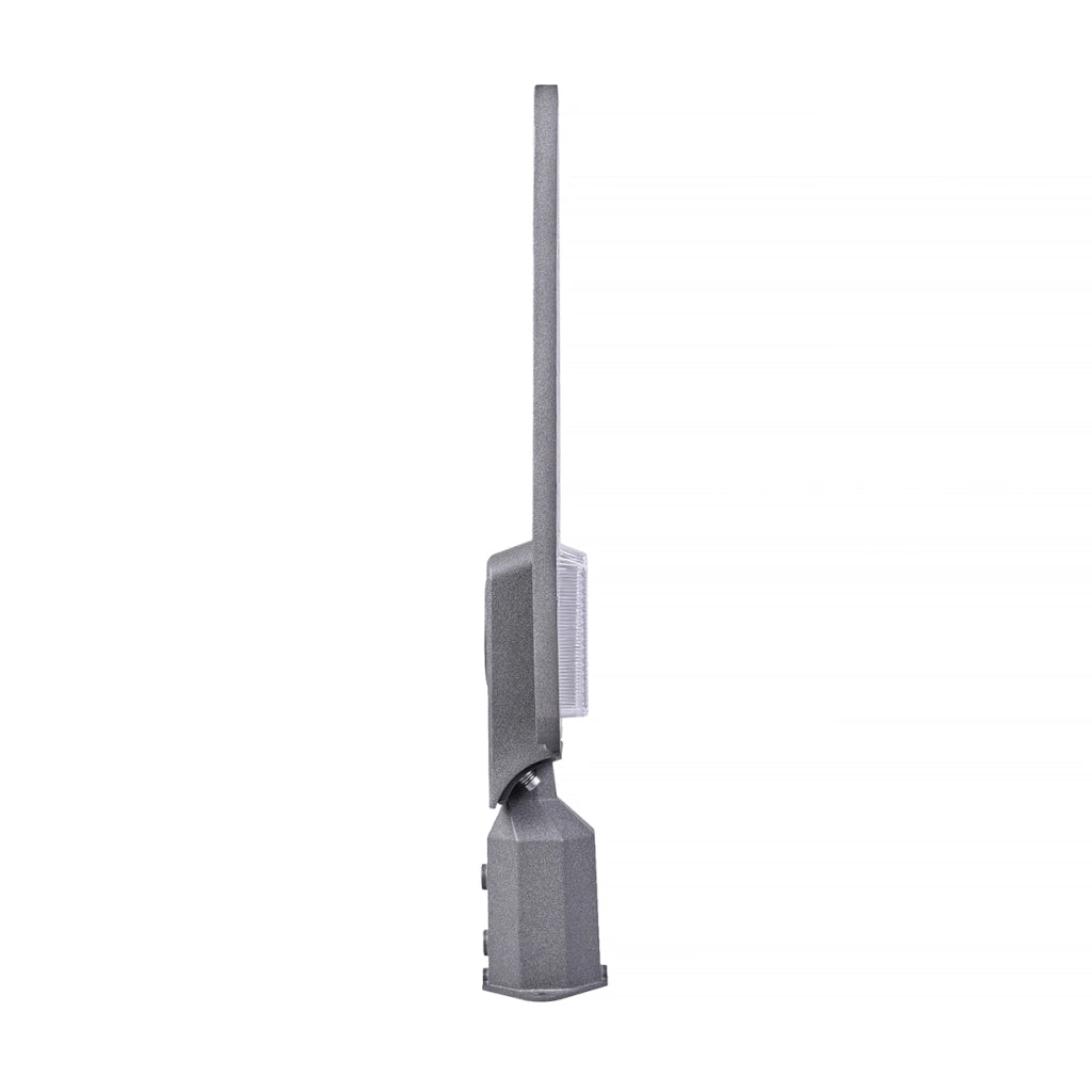 LAMPIONE STRADALE LED 100W GRIGIO LUCE NATURALE 4000K° - ILLUMINAZIONE PER ESTERNI IP65