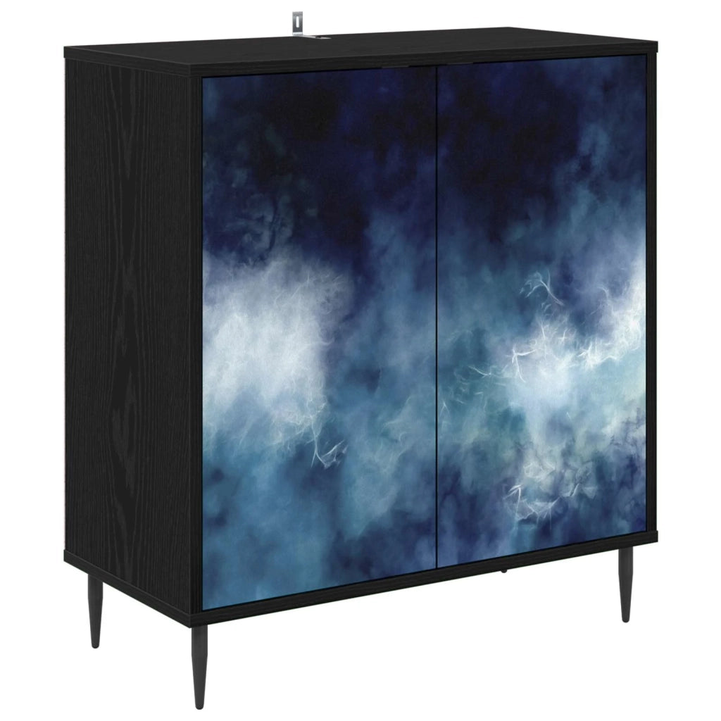Credenza RAALTE Rovere Nero 69 x 33 x 76 cm 8006932