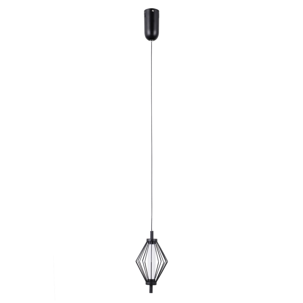 Lampada a sospensione SEVIL nera opaca LED 5W Italux