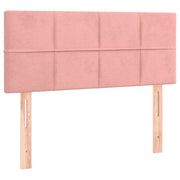 Testiera | Testata Rosa 100x5x78/88 cm in Velluto