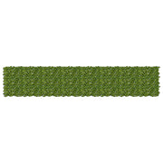 Schermo per balcone con foglie-Pannello per balcone Verde e Giallo 400 x 75 cm 469768