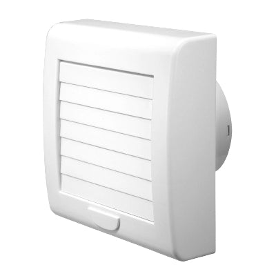 ASPIRATORE ELICOIDALE A SERRANDA DA PARETE- per foro 98 / 155x165 mm- FIRST- pezzi 1