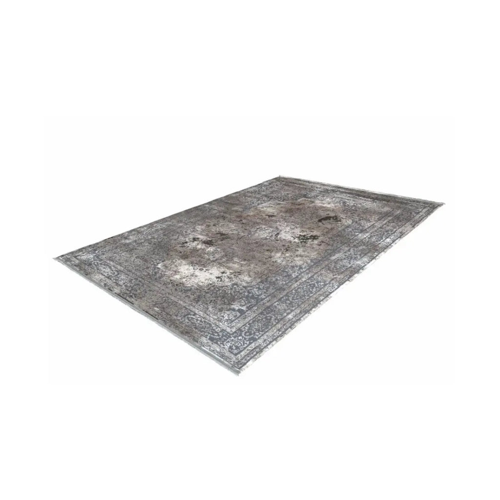 Tappeto 330x240cm, design E209E colore argento - Comfort ed eleganza per il tuo interno