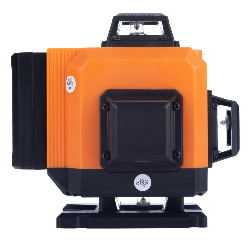 Livella Laser Rosfix Orange Tiger ROT16L – 16 Linee, Autolivellante, IP54 | Set con Targa Verde e Occhiali Protettivi