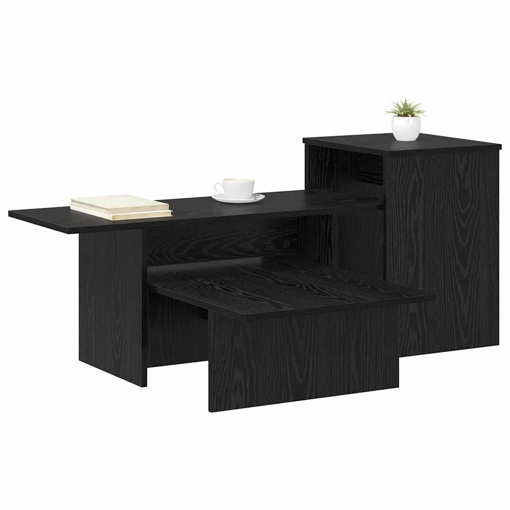 Tavolo consolle Rovere Nero 91,5 x 35 x 38,5 cm