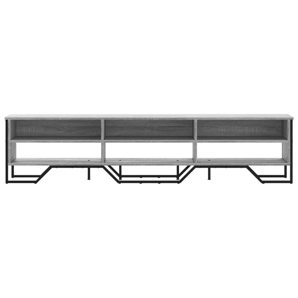 Mobile Porta TV Grigio Sonoma 180x34x41cm in Legno Multistrato 848577