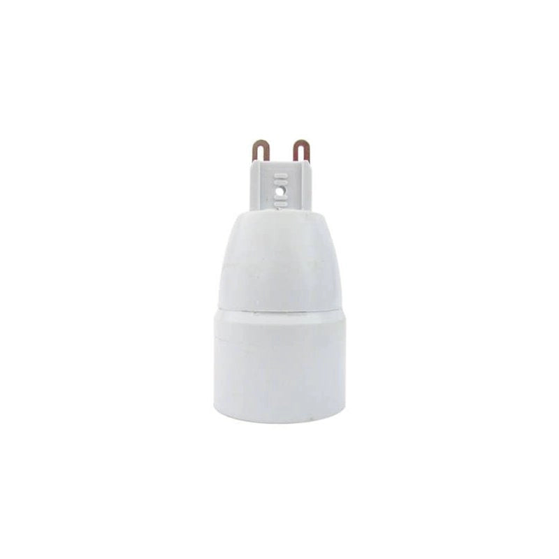 2 PZ Convertitore Adattatore Portalampada Per Lampada Attacco Da G9 A E14