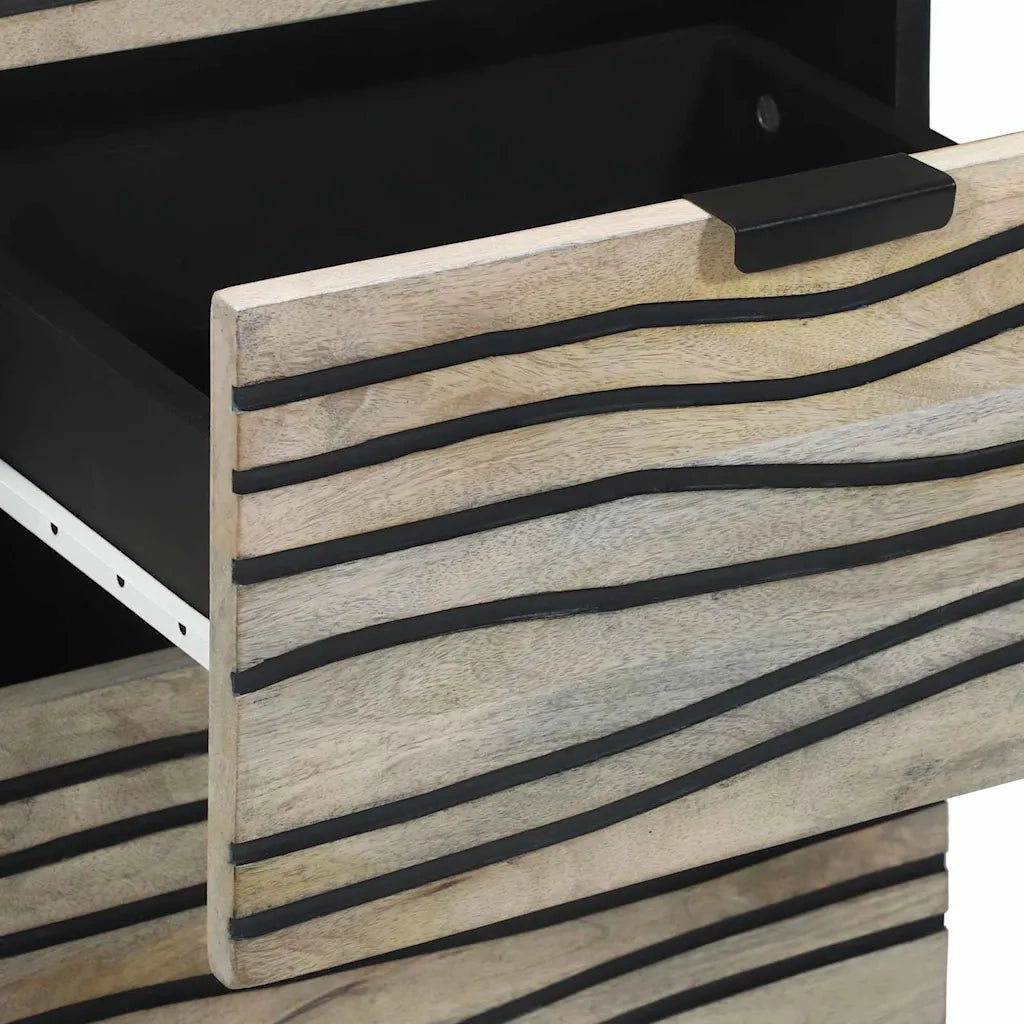 vidaXL Armadi e Supporti per Storage di Media Bianco e Nero