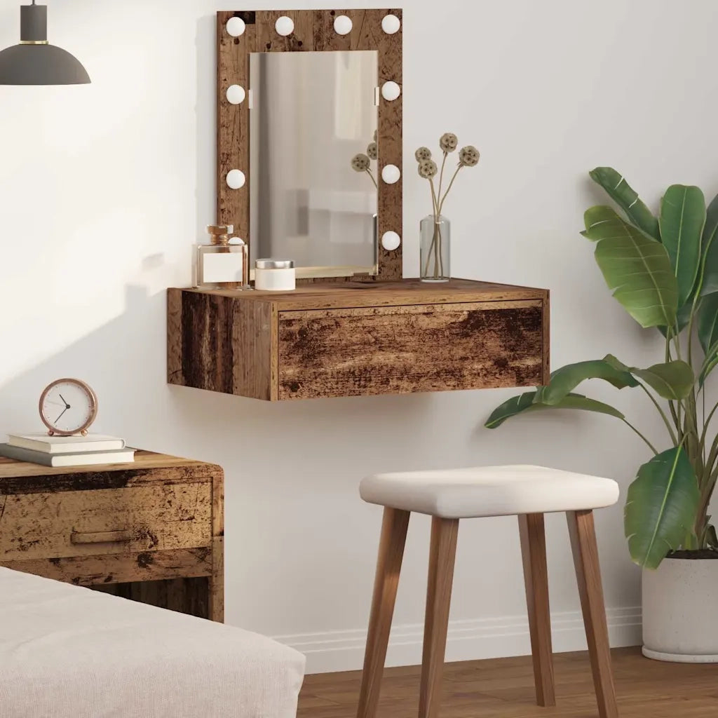 Tavolo da Trucco Marrone 60 x 40 x 70 cm Legno ingegnerizzato 865224