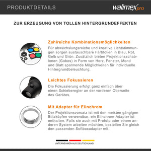 Walimex Attacco universale per proiezione Elinchrom