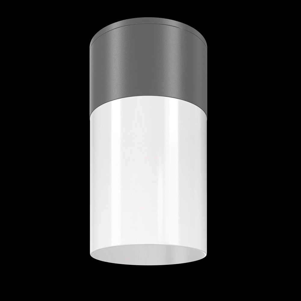 Lampade A Soffitto Moderno Da Esterno Alluminio Grafite 1 Lucee27 60W Ip54