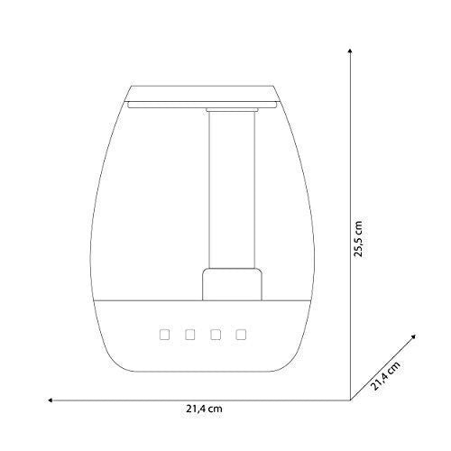 Olimpia Splendid Limpia Pure umidificatore Ultrasonico 3,5 L Bianco