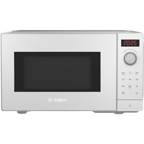 Bosch Serie 2 FFL023MW0 forno a microonde Bianco Solo microonde Superficie piana 20 L 800 W