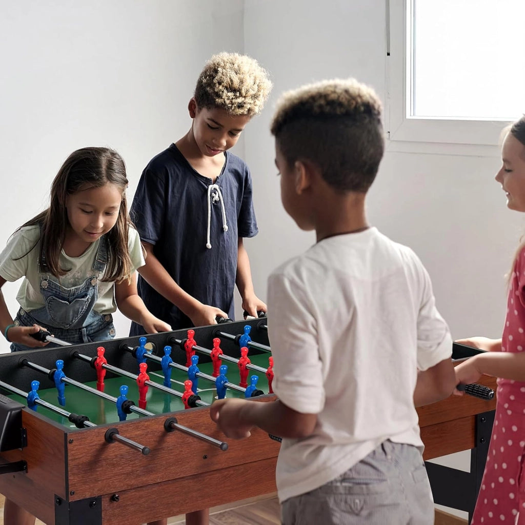 15 in 1 Set da Tavolo da Gioco Combo, Tavolo Multigioco Basket Calcetto Hockey Biliardo Ping Pong Bowling Shuffleboard ecc, Set Combinato per Giochi Multipli per Bar Casa Ufficio