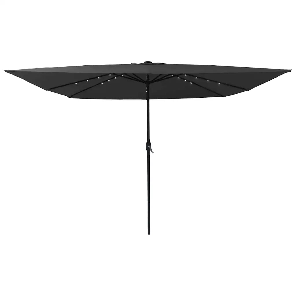 Ombrello da giardino Antracite 295 x 295 x 245 cm 42003662