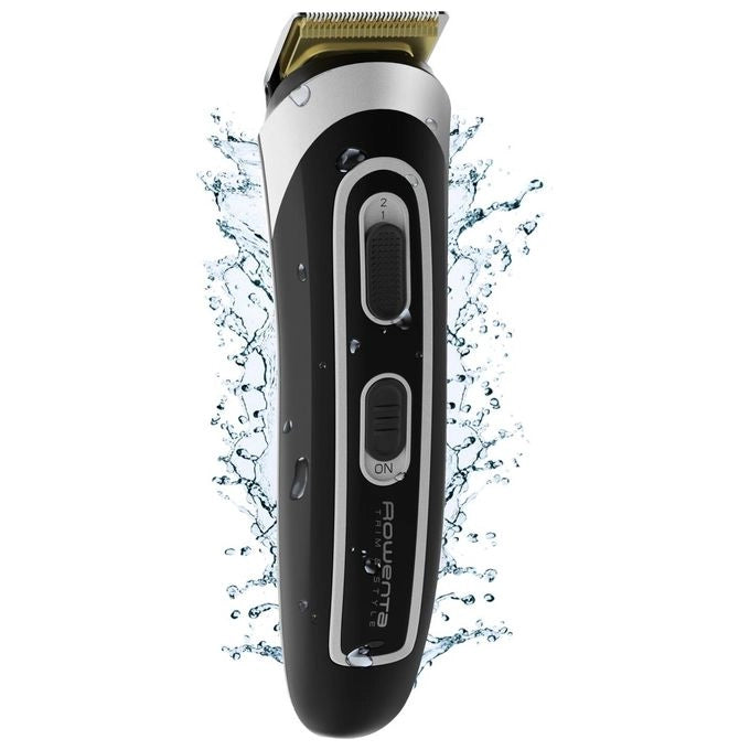 Rowenta TRIM & STYLE TN9140 Nero, Argento