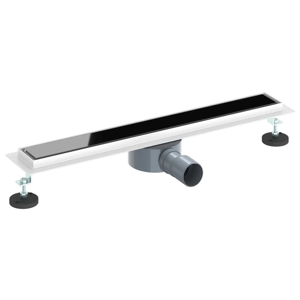 Scarico doccia con copertura in vetro e sifone a 360° 60 cm 42015974