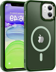 Maggiori informazioni su questo prodotto possono essere richieste al venditore.

Protezione magnetica per iPhone 11 61 inch - Mat transparante verde - Compatibile con MagSafe - Protezione militare shockresistente