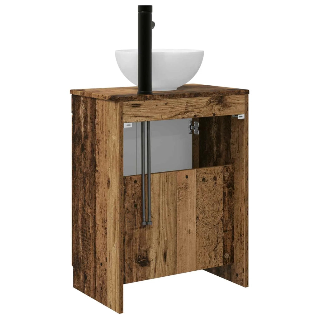 Mobile da bagno con lavabo Legno antico 54 x 35 x 83 cm 890146