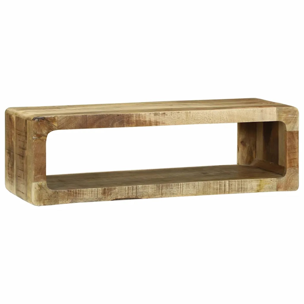 Mobile TV Marrone 80 x 30 x 25 cm Legno massello di mango 4104535