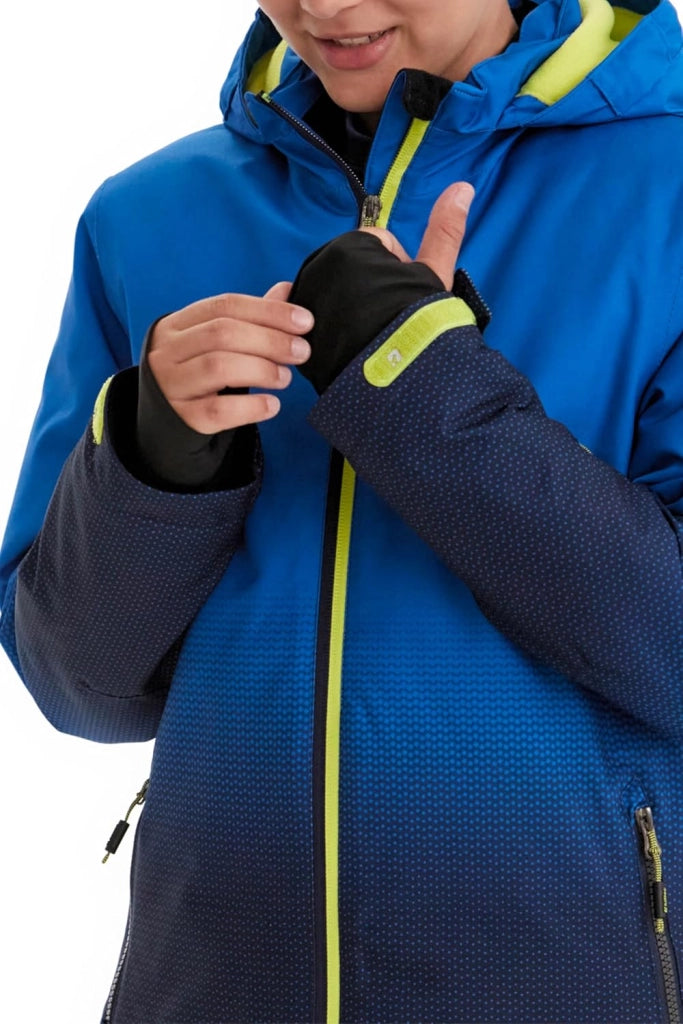 Killtec Lynge Bys Jckt E Giacca funzionale/giacca outdoor con cappuccio e paraneve Bambini e ragazzi