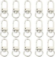Clipsluiting a Spinta 10 pezzi - Musketon Haken - Chiusura a Crocchia - Haken Metallici - Borse DIY - Materiale di Alta Qualità - Carabina Haken