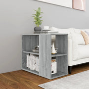 Mobiletto Laterale Grigio Sonoma 60x30x50 cm Legno Multistrato 815814