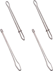 Impianto di inserimento per cavi e cinture - set da 4 pezzi - strumento multifunzionale per uso domestico e DIY - aghi in acciaio con viti per agevolare l'inserimento - facile da utilizzare e stabile