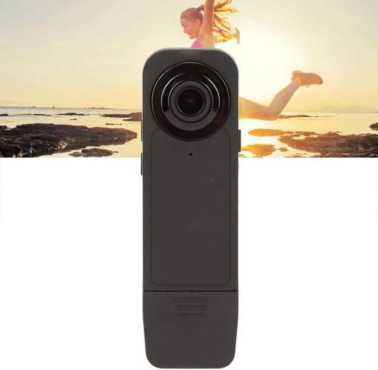 Cassa di Sicurezza Portatile 1080P - Piccola Camera a Mano per Registrazione Ultra HD per Conferenze - Casa, Esterno, Ufficio, Viaggi, Vlog, Sport.