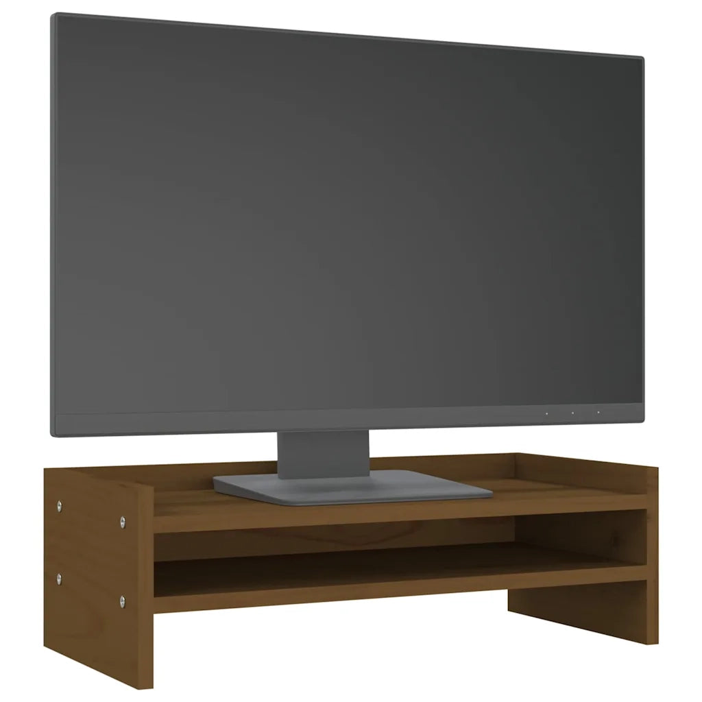 Supporto per Monitor Miele 50x24x16 cm Legno Massello di Pino cod mxl 66515