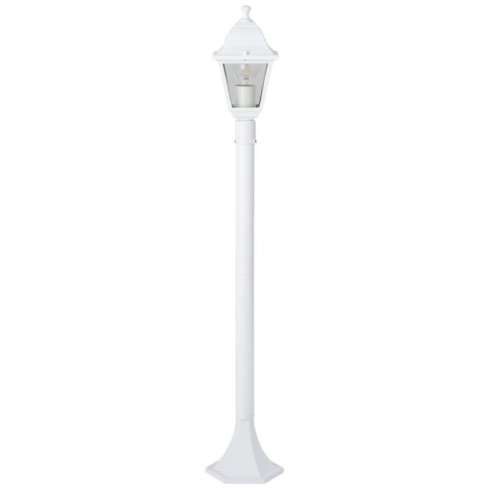 Lampada da pavimento esterna brillante Nissie Blanc E27 - 60W