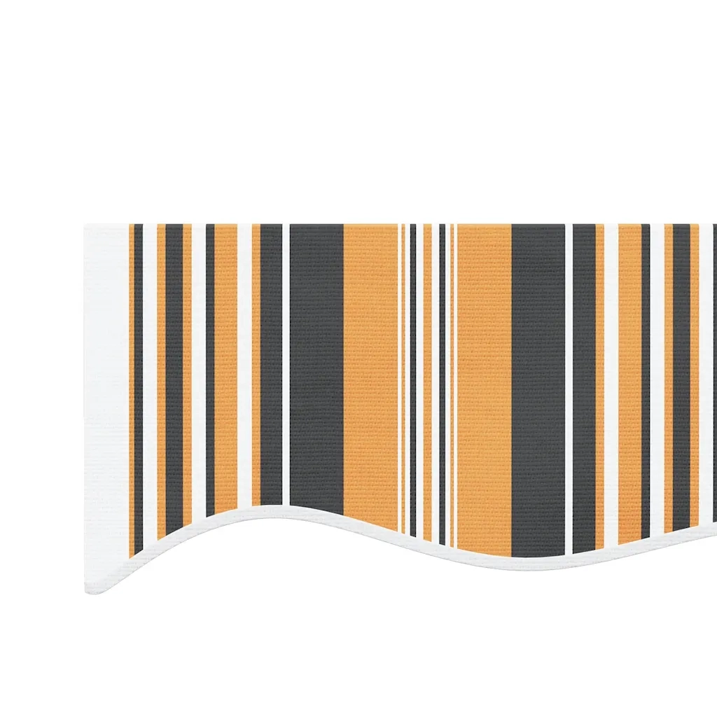 Tessuto di Ricambio per Tenda Strisce Multicolore 4x3,5 m 367737