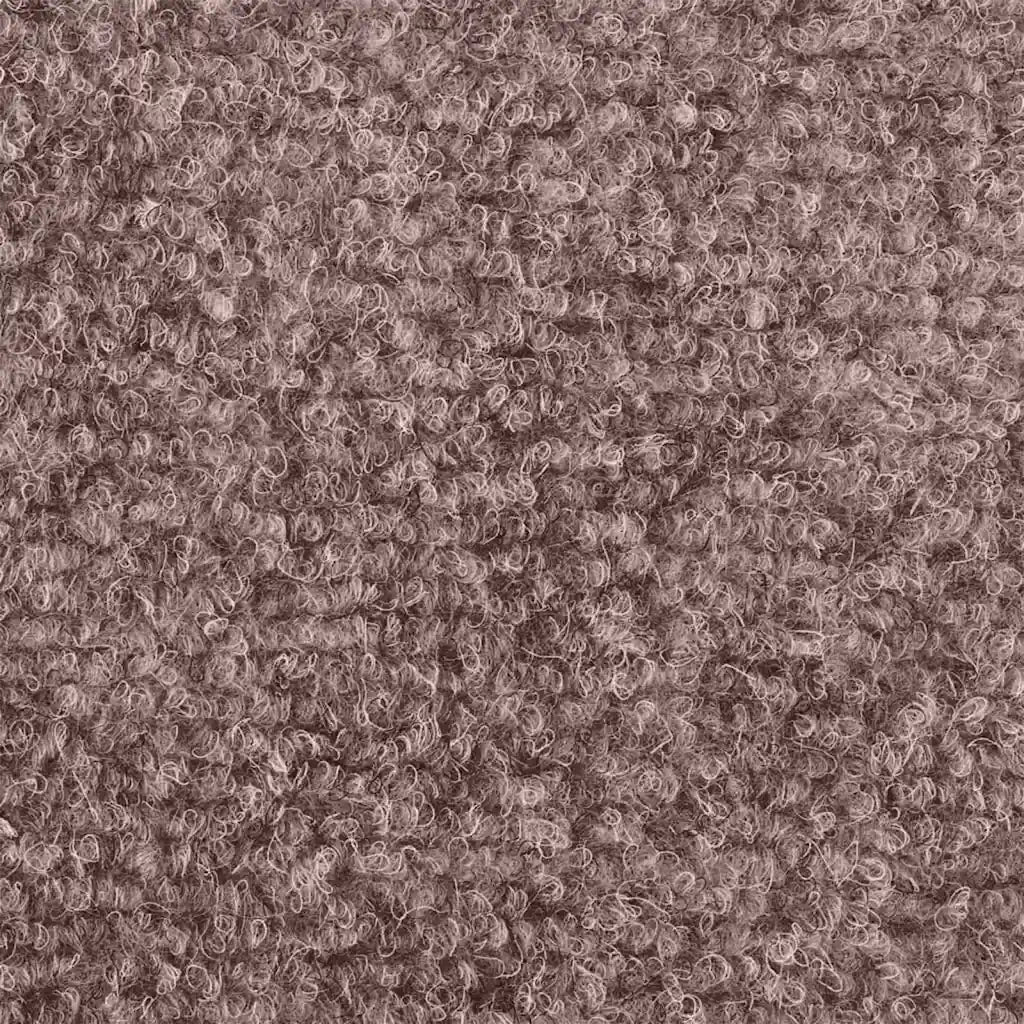 Tappetini per scale autoadesivi 10 pz 65x21x4 cm Marrone Chiaro semicircolari grandi 149699