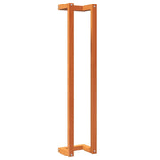 Portasciugamani Marrone Cera 23x18x110cm Legno Massello di Pino CFW4678103