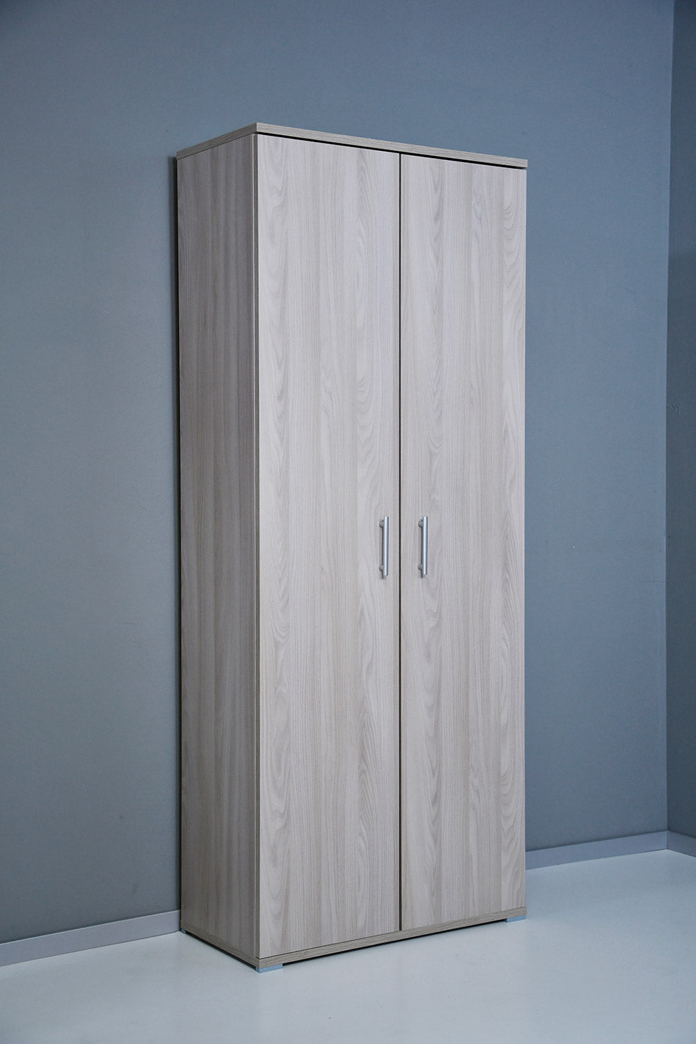 Armadio 2 Ante 6 Ripiani 72,3x36x177,1 cm in Truciolare Nobilitato Olmo