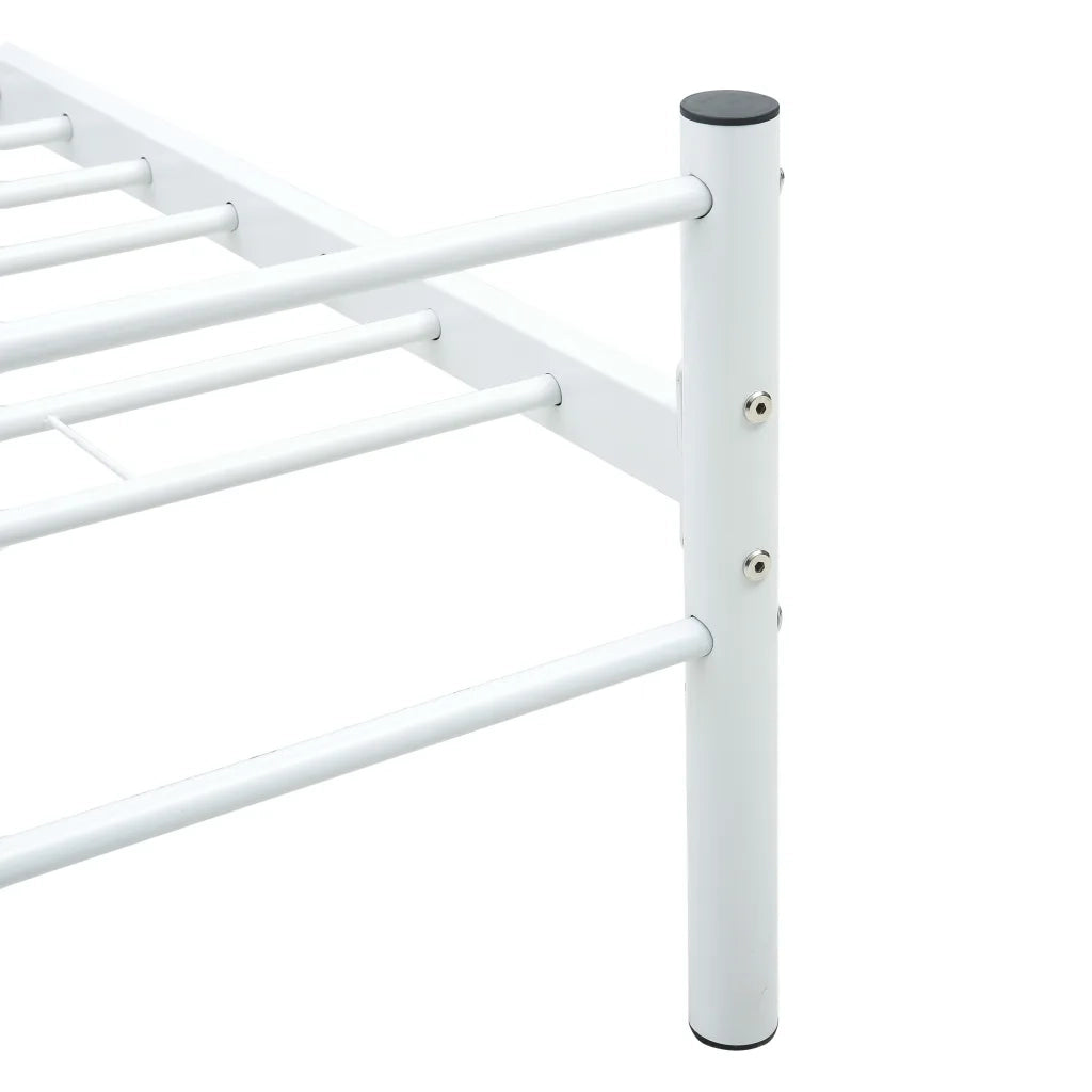Giroletto-Struttura Letto Bianco in Metallo 140x200 cm 931713