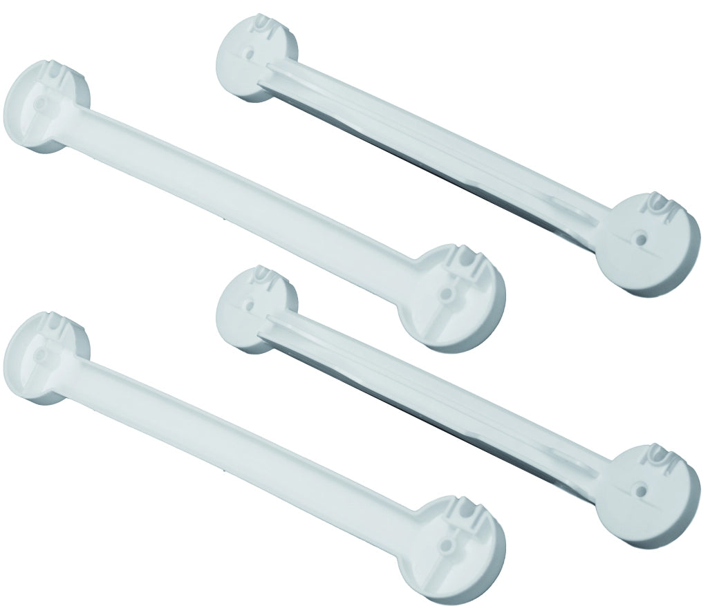 CRUCCIA LATERALE PER SCOLAPIATTI PLASTIFICATI  pz. 4