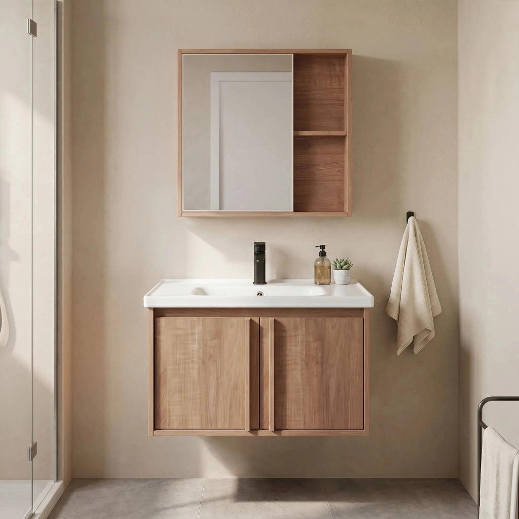 Set Di Mobili Da Bagno Con Lavabo Gama T25023 Hhl 60cm