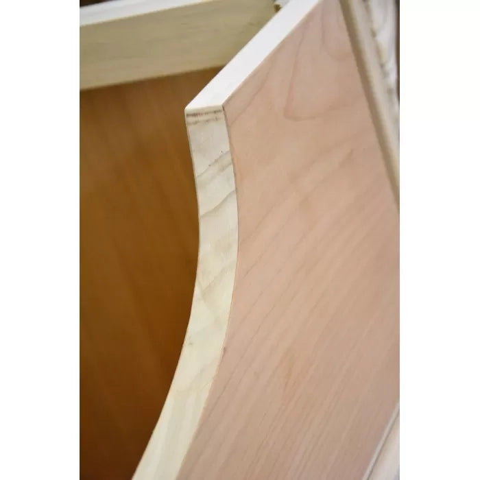 Mobile bagno provenzale in legno grezzo l.111 p.61 h.85 - Mobili 2G