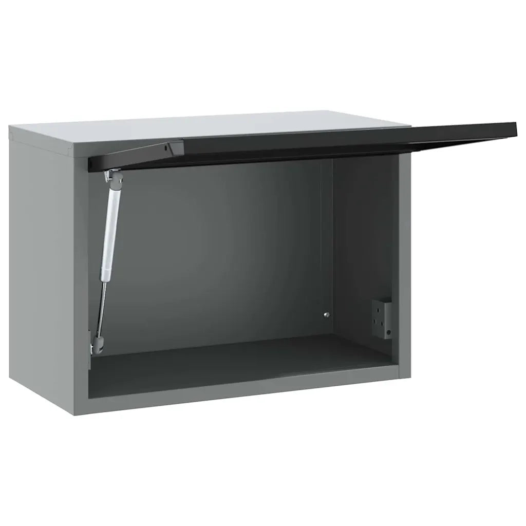 Mobile per attrezzi Nero e Grigio 50 x 25 x 35 cm CFW2903869