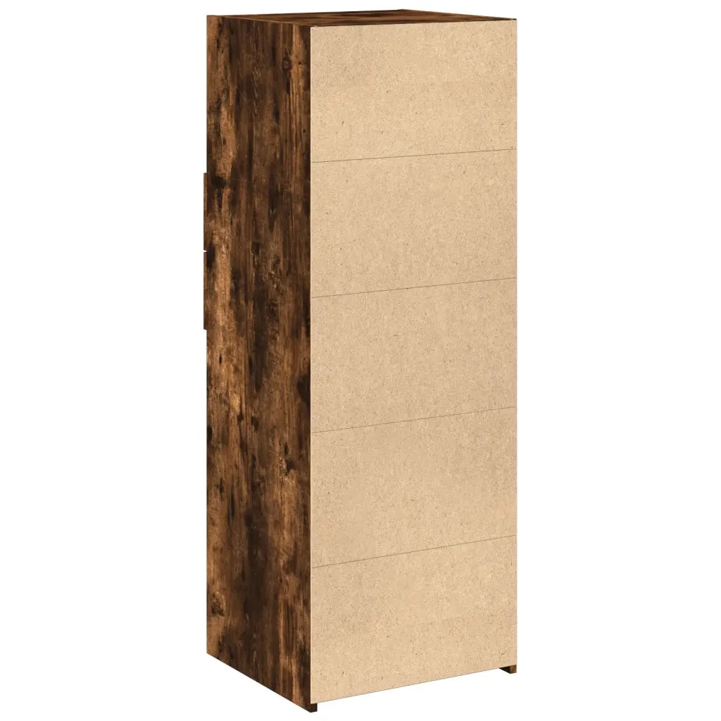 Credenza | Madia | Buffet da pranzo | Armadio da pranzo Rovere Fumo 45x42,5x124 cm in Legno Multistrato