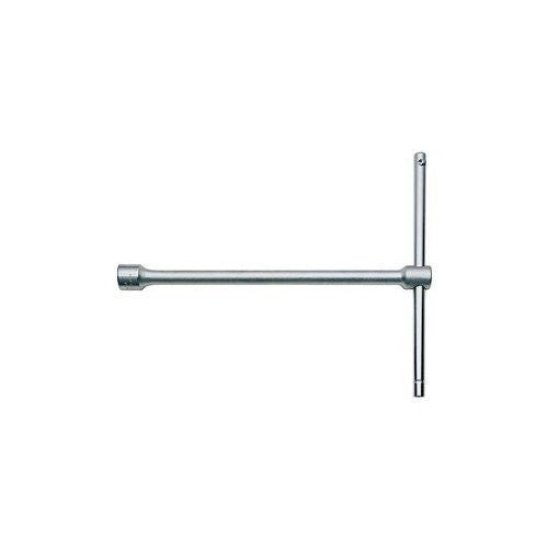 USAG 275016 275 Chiave a T semplice con bocca esagonale 21 mm lunghezza 310 mm materiale acciaio al cromo vanadio colore Nero